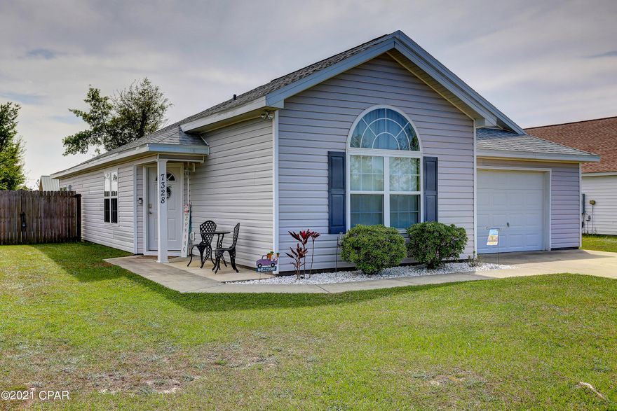 Come see this well kept 3 Bedroom, 2 Bathroom home in Sweet Water Village North. This home has new flooring, a new roof, a bonus room, and much more!  The eat-in style kitchen features matching appliances and a pantry. Just off the kitchen is a spacious new bonus room with two exists leading to the privacy fenced back yard. Entertain your guests on the back patio or in the spacious manicured back yard. Come see what this cute home has to offer! Call a REALTOR today to schedule a private tour.  Yard buildings do not convey with purchase. If important, please verify all measurements.