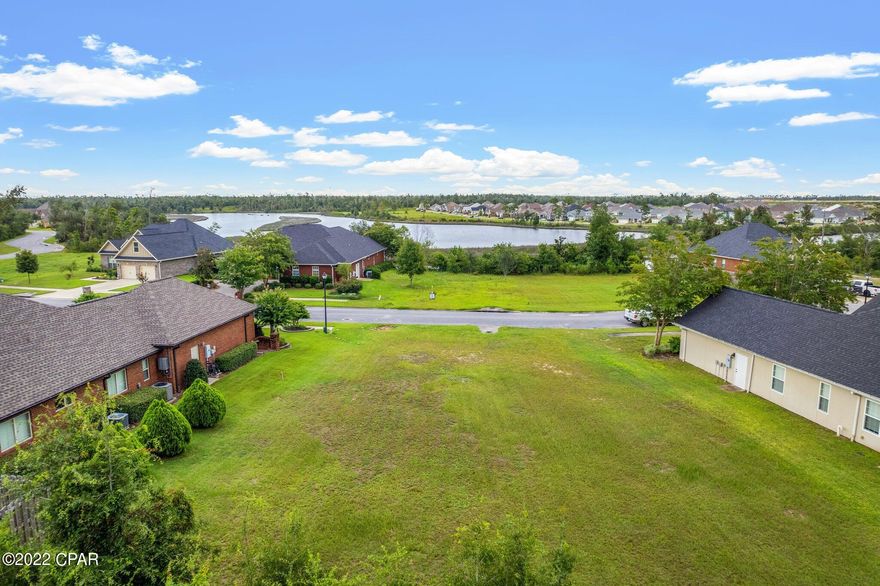 Come and see this amazing cleared lot located within The Meadows! Across the street from Mill Bayou with great views of the water, this is the perfect location to build your dream home. This lot is in an ideal location in a quiet cul-de-sac within walking distance to the neighborhood playground. The Meadows also has sidewalks and the Nature Walk Golf Club! Located conveniently in Lynn Haven with great schools and shopping nearby, this neighborhood has it all! Make sure to see it for yourself today! 

Measurements and listing info should be verified, if deemed important.