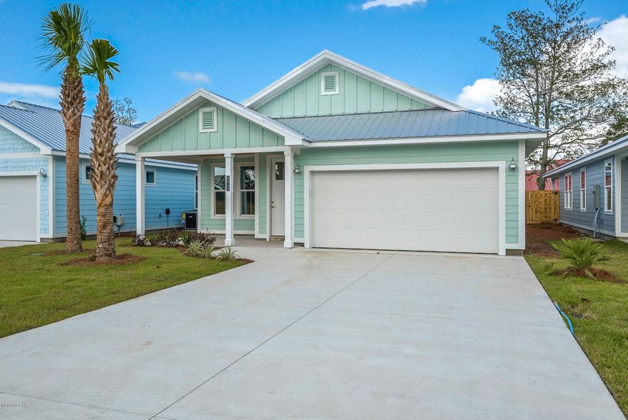 Brand new construction in the heart of Panama City Beach. If you are in the rental market you know this is a rare find. These homes are 3 bedroom, 2 full bath and 1 half bath. These homes feature open concept floor plans, quartz countertops, tile showers, 2 car garage and large fenced in back yard. Homes will be available for rent first or second week of November 2020. Background and credit check required. Utilities responsible to tenant besides front yard lawn care.