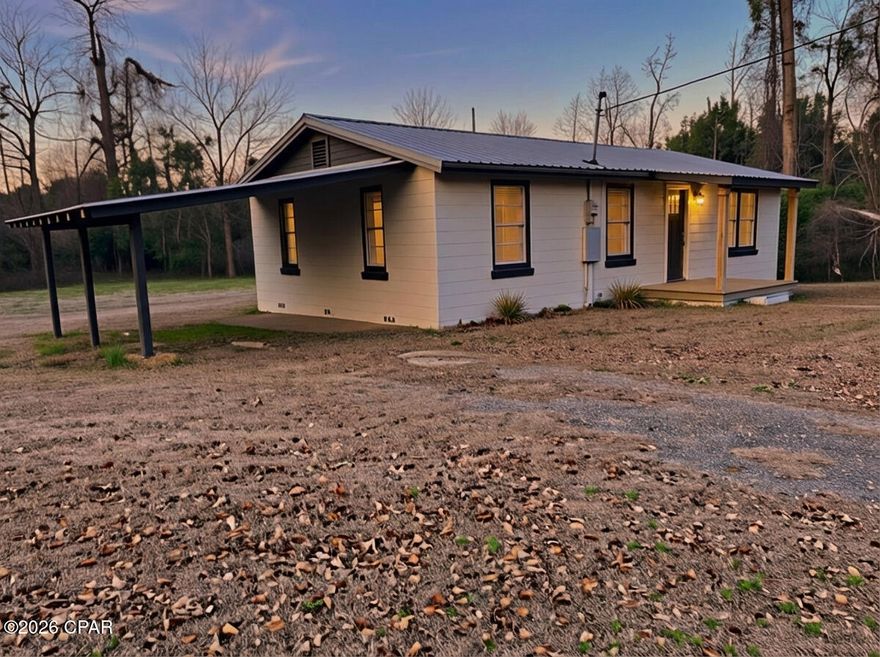 This adorable cottage is the perfect opportunity for first-time homebuyers or savvy investors looking to add to their portfolio. Ideally located just outside the heart of Marianna, you'll enjoy the charm of southern living while being only minutes from shopping, dining, schools, and everyday conveniences.

Inside, the home features several recent updates, offering a move-in ready, turnkey experience. Whether you're looking for a cozy personal retreat or a low-maintenance rental property, this home delivers comfort and value.

Step outside to a spacious backyard with plenty of room to make it your own—add a storage shed, create a play area, design the perfect grilling station, or set up a relaxing outdoor lounge space. The possibilities are endless.

Outdoor enthusiasts will love being just minutes from the Chipola River and Florida Caverns State Park, perfect for kayaking, hiking, and exploring nature. Plus, with approximately one hour to Dothan, Tallahassee, and the white sandy beaches of Panama City Beach, you're conveniently positioned for work or weekend getaways.