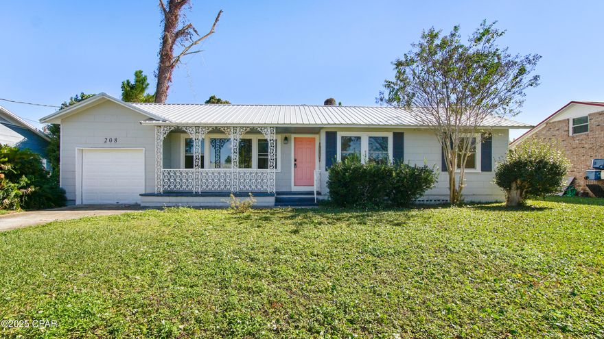 Beautiful home in the heart of the Cove! This 4-bedroom, 2-bath home features refinished original hardwood floors and a kitchen with butcher block countertops and stainless steel appliances. All windows were replaced in 2022, along with a new roof and HVAC. Plumbing and electrical have also been updated. Move-in ready and full of the Cove charm you'll love! The floor plan offers natural light and a comfortable flow between living spaces, ideal for both everyday living and hosting guests. Enjoy being just minutes from downtown Panama City, with easy access to public boat ramps, restaurants, and shopping. This home is ready for you to call it yours!