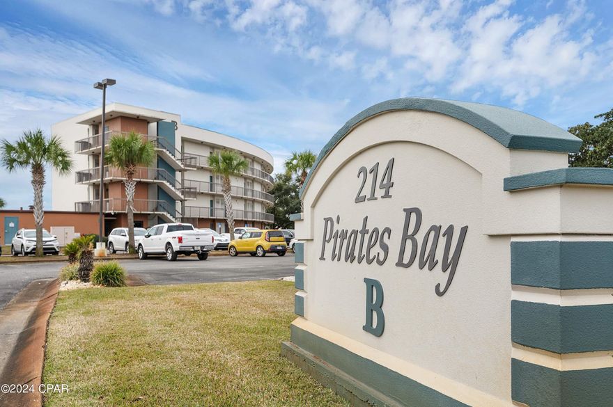 'CURRENTLY UNDER CONTRACT, SELLER WILL CONSIDER BACKUP OFFERS Welcome to your beautifully renovated coastal retreat at Pirate's Bay! This turnkey condo is not only impeccably updated but is ready for the short term rental market.

This unit boasts stunning views and overlooks the expansive pool area, providing a picturesque backdrop for your beachside lifestyle. Centrally located in Fort Walton Beach, this unit offers convenience and charm in equal measure.

Step inside to discover a meticulously renovated interior, thoughtfully designed to maximize rental income potential. The seller has spared no expense in updating and decorating this unit to perfection, ensuring it's ready to impress both guests and investors.

One of the standout features of this property is the included boat slip F14, capable of accommodating vessels up to 28'. This adds to the property's appeal and investment potential.

Whether you're seeking a lucrative vacation rental or a private coastal getaway, Pirate's Bay Unit 203 offers the best of both worlds. From sunrise views over the sound to sunset strolls along the beach, every moment spent here is infused with the magic of coastal living.