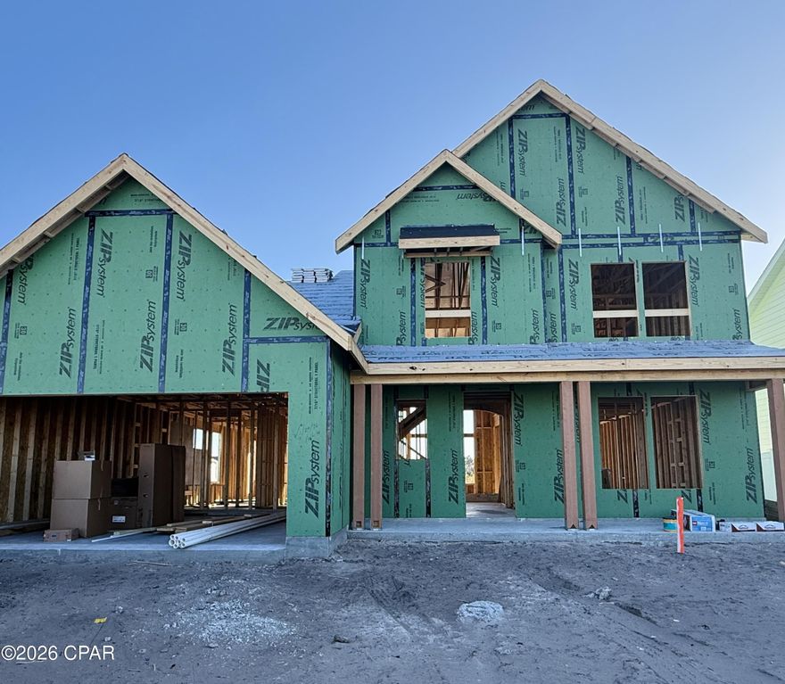 New construction by Fischer Homes in the beautiful Breakfast Point East community, featuring the stunning Charles design. This unique plan offers 3 bedrooms 2 full baths, and 1 half baths. The expansive family room is the perfect gathering space. Spacious open kitchen with a large island and walk-in pantry connects to the morning room, that walks out to the patio. The owner's suite is on its own level and features a spacious private bath and oversized walk-in closet. Included is a versatile recreation room that can be customized into a guest suite. The spacious 2-bay garage completes this exceptional home.