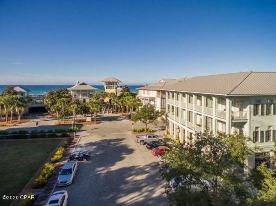 Class A office space available for lease located at Northwest corner of 30A and Watercolor Boulevard in the preeminent Watercolor Town Center. Rare opportunity to capture this space. Located within the second level, this suite is comprised of approximately 876 square feet with 3 private offices and reception/ open area, 2 of which enjoy a private balcony with views overlooking 30A. In addition, this suite includes access to a shared conference room, break room, waiting area and restrooms.  Leases are triple net, per which standard base rent excludes property taxes, insurance, common area maintenance. First floor is occupied by Premier Property Group.