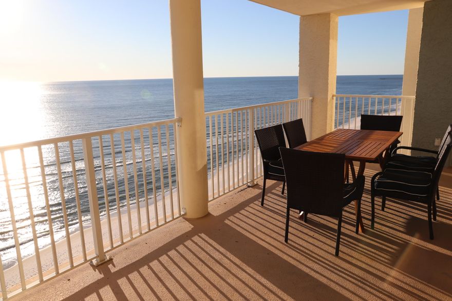 CURRENTLY UNDER CONTRACT, SELLER ACCEPTING BACKUP OFFERS...... COMPLETELY RENOVATED!!   Tower 4 is the newest of all the towers in Long Beach.  KITCHEN UPDATED including stainless steel appliances, granite tops and white cabinetry.   Wainscoting added in entry areas.  Light wood-look tile added, no carpet anywhere.  ALL THREE BEDROOMS ARE GULF-FRONT.  Newer doors added from the two bedrooms that lead to the main balcony with blinds inside the doors.  Entry area reconfigured with cubbies and a sink.   ALL THREE BATHROOMS RENOVATED, TWO WITH LARGE SHOWERS ADDED.  NEW VANITIES IN BATHROOMS.  Fully furnished with really nice furniture.   Floor-to-ceiling windows in two bedrooms, private balcony off the 3rd bedroom.  LIVING ROOM AND DINING ROOM ALSO GULF-FRONT.  This is a must-see in Long Beach