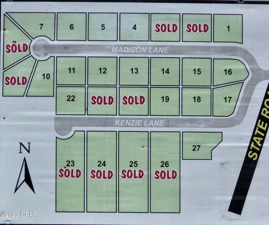 If you are looking for the perfect location in a small subdivision this is it.  Located just off of Hwy 77 South of Chipley.  It is approximately five miles from I-10 and about 30-40 minutes to Panama City.  There are deed restriction which prohibit manufactured and modular homes.  Under ground utilities, paved roaded and multiple lots are available. Photos in the listing are from multiple lots that are available.