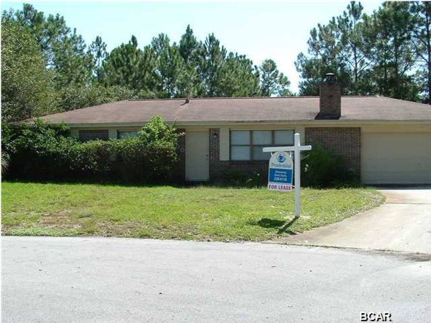 Wonderful brick home on quiet, nicely landscaped cul-de-sac. This exceptional home sits on a great fenced lot. Enjoy the privacy of this awesome back yard while you soak the evening away in your hot tub. This lot backs up to a series of canals that run through this area. The water is not boatable just pretty. You will be impressed the minute you enter this home. Greeted by an open living/dining area that is complete with flagstone corner fireplace and vaulted ceilings. The kitchen is just off of the living room with a spacious breakfast bar. Great for entertaining. Very good sized laundry room off of the kitchen