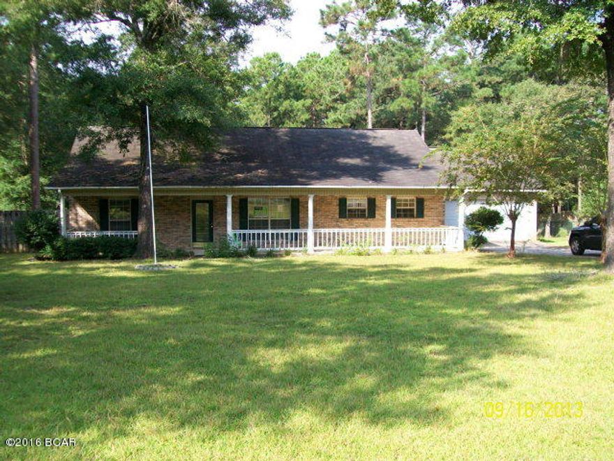 Very neat home on Andrew Jackson Trail in Indian Springs Subdivision. Vaulted ceiling in living room with a tray ceiling in the Dining Room. LR, DR, and Kitchen are open (L-shaped) with a breakfast bar separating the kitchen and DR. Large master bedroom with private bath. Lots of closet space! Split-bedroom plan makes a Happy Family! The other 2 bedrooms have large double closets. Off the living room is a large deck with railing perfect for sitting under the stars or grilling a hamburger! The back yard is completely fenced and very private. Owner keeps it well-manicured! BONUS! Storage building/workshop with electricity and an air conditioner!! Cement floor. A long front porch with white railing adds to the character of this home. Plenty of room for the rockers and the summer ferns! So breezy and comfortable! The double garage has remotes to raise and lower the doors. Over-sized room can accommodate 2 vehicles or lots of storage!!