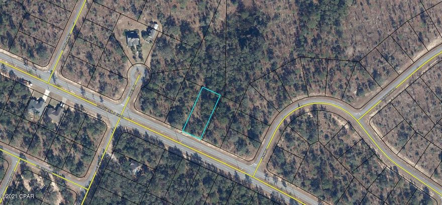 This is an oversized Sunny Hills lot right on Sunny Hills Blvd, the main thoroughfare into Sunny Hills Subdivision. You are on the Highway in less than 3 minutes heading to Panama City or north to Alabama! Utility poles run right in front of the property on Sunny Hills Boulevard. Water available through US Water; requires septic installation. Site built homes only with a minimum living square footage of 850 sq ft, so tiny homes are an option! Close to the Boat Lake for swimming and other lakes for fishing and recreation. Sunny Hills also features a popular, affordable 18 hole public golf course. Great opportunity to invest in the future of the Florida Panhandle. Buyer to pay Title Insurance, Closing Fee, and Doc Stamps on the Deed. Possible owner finance.
