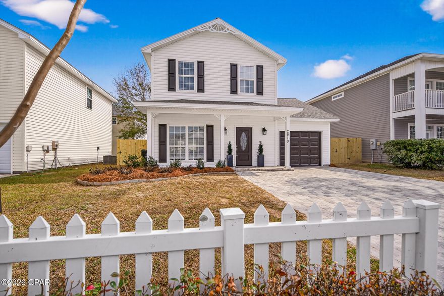 Beautiful updated home in Avalone Estates.  This stunning home offers stylish upgrades perfect for relaxing, entertaining, or simply enjoying every day in comfort and style. Step through the front door into a bright living space with fresh paint, luxury vinyl plank flooring on the first level, new carpet upstairs and abundant natural light throughout. The updated kitchen includes new stainless-steel appliances and quartz countertops.  Home is located just minutes to Tyndall AFB, shopping, restaurants and more!