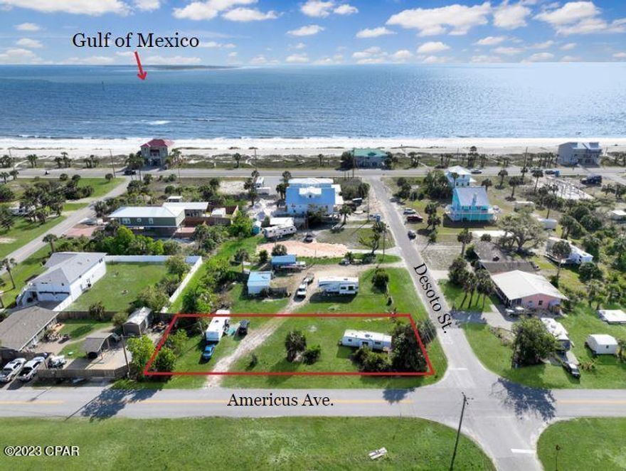 MAKE ST JOE BEACH YOUR NEXT HOME ON THIS CLEARED READY TO BUILD LOT JUST A SHORT GOLF CART RIDE TO THE GULF OF MEXICO! Bring your design plans & live the beach life you've been longing for. Take a stroll to our pet friendly beaches, build a bonfire & take in picturesque sunsets. Enjoy all that this area has to offer from fishing, kayaking & canoeing to fresh local seafood. Visit our family owned restaurants, native artistry & live music in nearby historic Port St Joe. Don't miss this opportunity! County ordinance no longer allows permanent RV parking. Call for a showing & tour of the area today!