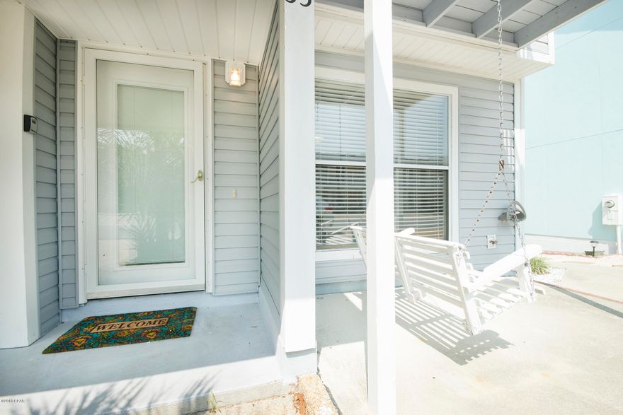 CURRENTLY UNDER CONTRACT, SELLER ACCEPTING BACKUP OFFERS. Easy show on the highly sought after unique Villa Chateau. Luxurious town home steps away from the beautiful beaches of the Gulf of Mexico. Every inch of this town home has been remolded and is like new. The beach decor provides the atmosphere you are looking for. Unique floor design with plenty of room in the kitchen. The additional room has been turned into a bunk room to sleep 5 comfortably. A huge deck overlooking a pond with a natural spring gives you a pleasant and relaxing scenery with plenty of room for family time while grilling out. Even though it is not currently a vacation rental we have projections of 35K yrly - Low HOA's