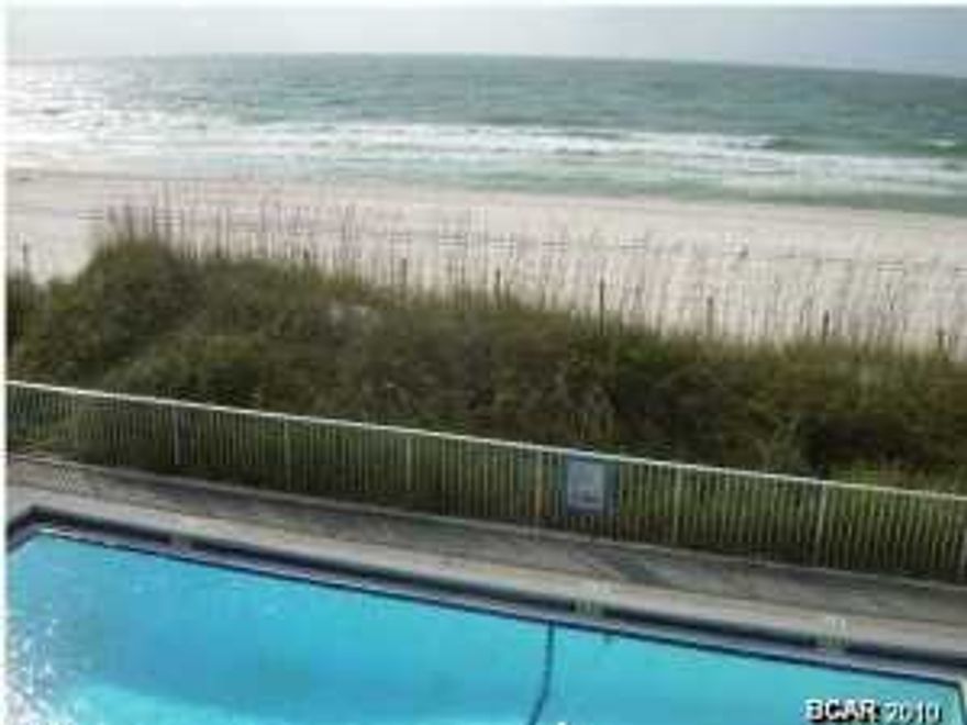 This affordable gulf front condo is just steps to the white sandy beach and pool. Gorgeous waters, condo has the same great views as you find in much higher priced units! Don't miss out.....Call to make an appointment to check it out and be ready for the spring/summer season....it'll be here before you know it!