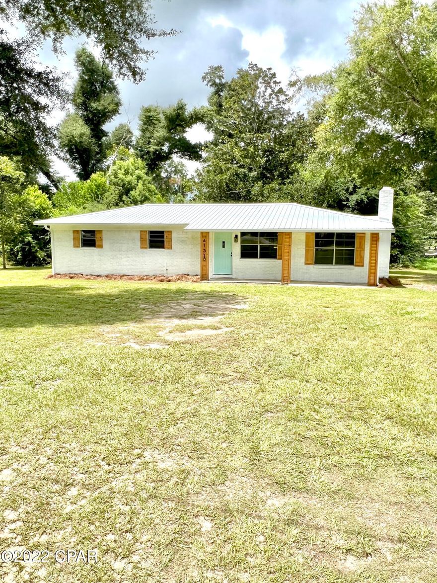 Take a look at this fresh and bright starter home or empty-nester down-sizer.  Completely updated inside and out including kitchen, baths, walls, floors, exterior finishes, and roof, this place is as good as new and 100% turn-key.  The brand new back deck is right off the the kitchen and the perfect spot to chill and grill.  At just under 1400 sq ft and situated on 0.3 acres on a cul-de-sac road in Greenwood, this 3/2.5 brick house offers privacy, durability, and low maintenance requirements.  If you need a 4th bedroom the large den with its 1/2 bath and large closet/laundry room would serve that purpose well.  Convenience is not sacrificed either as a short 5 minute drive gets you to the new Marianna K8 school and another 5 minutes lands you on Hwy 90 in Marianna.