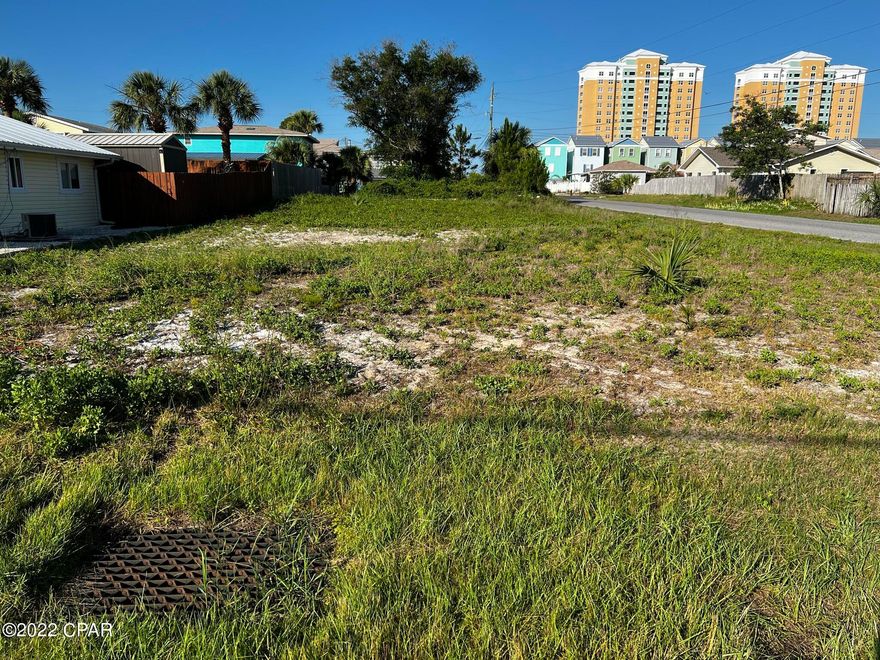 Great corner lot. This one is ready to build. Has been cleared and graded, backfilled to above street level. Sewer is available 115 ft on corner of Xavier and Beach. Just 2 blocks from the beach and Richard Seltzer State park with tons of parking, beach access, and rest rooms. Just take your golf cart to the beach. East end is the quiet end and close to the best restaurants and boating. NOT in a flood zone.