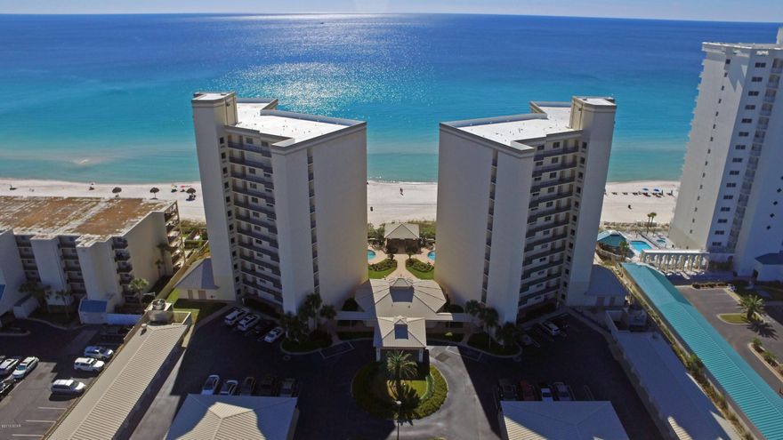 TWO of the THREE Bedrooms are Gulf Front. Summerwinds a Non-Rental Community, when you're looking for the best, Summerwinds should be on the top of your list, don't miss seeing this beautiful 3 BR / 3 BA with a closet large enough to be another room. Summerwinds, a gated community, offers privacy and a great place to call home or use as a second home. Unit features 9'ceilings, built in desk, corian counter tops, this unit has so many closets. Ammenties  include gated entry, gulf front exercise room, owner club house gulf front, 2 pools (one Heated) and Best of All NO RENTERS.