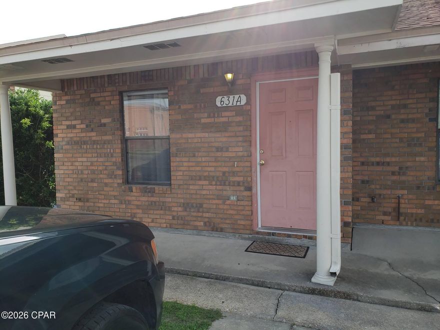 This efficient 2-story townhome boasts vaulted ceilings, adding a touch of elegance and spaciousness to your living experience. With two bedrooms and two full bathrooms, this home offers ample space for comfort and convenience. The kitchen features a breakfast bar, perfect for those quick meals or casual conversations!

The property also includes both front and back covered patios, providing a great space for outdoor relaxation or entertaining. Additionally, the exterior-access laundry/storage room adds a practical touch to this home, ensuring you have plenty of space to store your belongings!

Conveniently located, this townhome is just a stone's throw away from dining, shopping, and Tyndall AFB! Enjoy the comfort of ceiling fans throughout the home, keeping you cool during those warm Florida days.

This townhome truly offers a blend of comfort, convenience, and efficiency!

------------------------------------------------------------------

*1/2 OFF Security Deposit for Active-Duty Military!!*

*Garbage & Lawncare Included!*

*NO PETS*