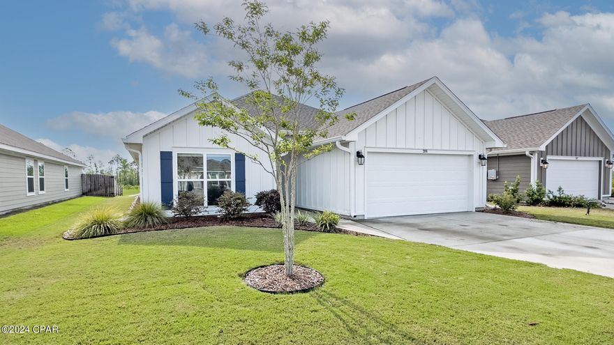 ~~'CURRENTLY UNDER CONTRACT, SELLER WILL CONSIDER BACKUP OFFERS~~This beautiful waterfront TRULAND home was built with quality in mind. With 4 bedrooms and 3 full bath split floor plan your family may never want to leave home. With 10' ceilings in the main living area and 9' tray ceiling in the primary bedroom. Come and enjoy your screened back porch to watch the birds, fish jump or listen to the frogs. The community has a swimming pool for your enjoyment without the upkeep. Luxury vinyl flooring with carpet in the bedrooms, tankless gas hot water heater, lawn sprinkler system,Washer & dryer, stainless appliances, Nest energy efficient thermostat, upgraded ethernet capability in every room lightning surge protection, and a ring doorbell. Make an appointment to see this home before it's GONE.