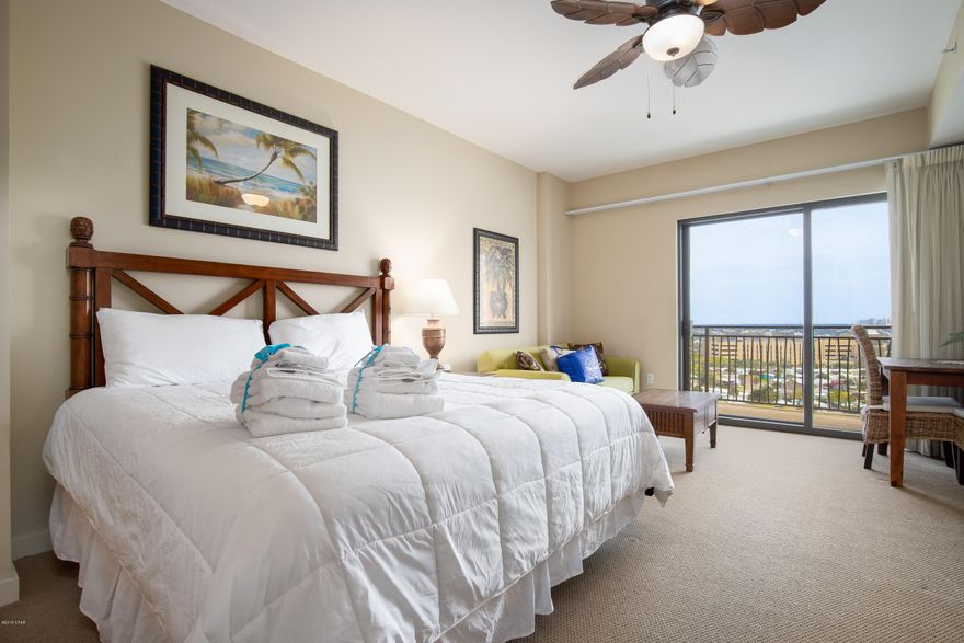 Amazing views from this rare 3 bedroom lockout unit on the 10th floor.  Sold furnished and actively rented by Blue Swell.  The resort property is activity driven with a game room, movie theater, hot tub, zero entry pool and much more.  Located close to Pier Park, restaurants, amusement parks and steps to the BEACH.  Owner recently undertook a new career and transfer -  he must divest himself of this investment.