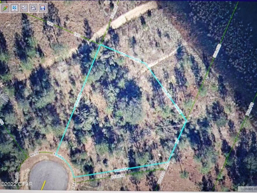 Nice wooded waterfront lot on Boat Lake on a culdesac. Enjoy swimming and boating on this lake and there are other lakes in the area, and also a golf course.