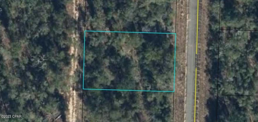 Vacant lot in Sunny Hills subdivision. Located between Panama City, FL and Chipley, FL.