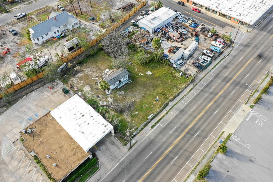 Being sold as-is vacant land. Building has no value and was damaged from Hurricane. Do not enter property. All information is to be verified by Buyer.