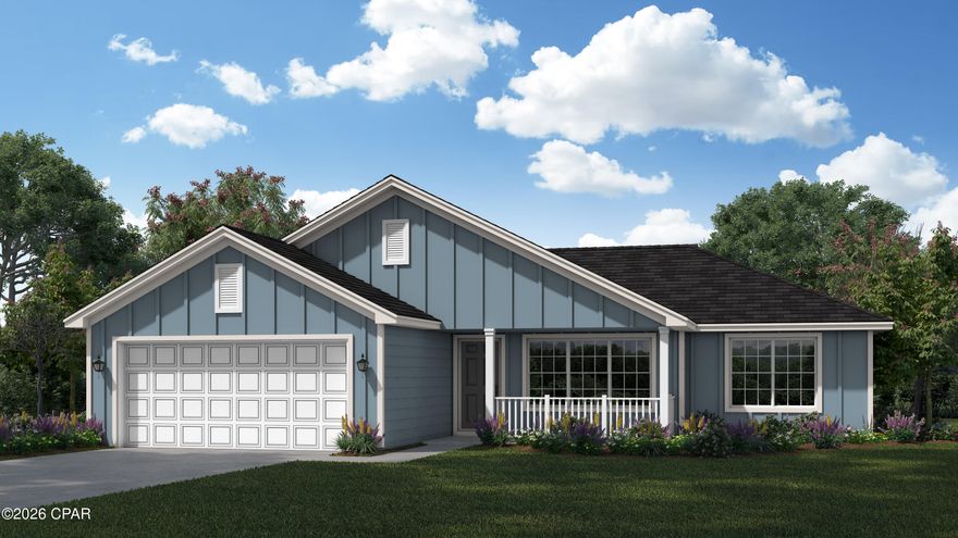 Emerald Model - UNDER CONSTRUCTION with estimated completion mid to end of February. Photos are from 3900 Bricknell Ave Chipley, FL. 

**Actual colors scheme will vary per home.

Step into The Emerald, offering 1,279 sq. ft. of thoughtfully designed living space with 3 bedrooms, 2 bathrooms, and a 2-car garage. Enjoy modern touches like granite countertops, luxury vinyl plank flooring, stainless steel appliances, and soft-close cabinetry. Built with quality and style, this home includes a 1-2-10 Builder's Warranty and termite prevention system for peace of mind.

We also have other Emerald homes available, plus a variety of additional models and color schemes to fit your style and budget.