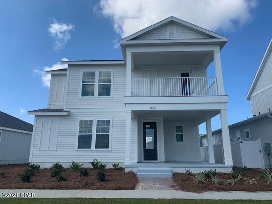 The Captiva is one of SweetBay's most popular and versatile plans consisting of 2,357 + SF along with a detached two car garage. This model offers many floor plan options from 3-5 bedrooms and 2.5-3.5 bathrooms. Standard Samuel Taylor homes features include, granite countertops, 8' craftsman interior doors, recessed lighting in family room, kitchen and porches, stainless steel gas range and dishwasher, 2''x 6'' construction along with many energy efficient features. SweetBay offers a walkable lifestyle with amenities unlike any other community in Bay County - North Bay access for kayaking, canoeing, paddle boarding, pocket parks, retreat-like swimming pool, basketball court, community walking & jogging trails, an amphitheater, future town center and very pet & people friendly community! Come by today to see why everyone is talking about the exciting new SweetBay community.