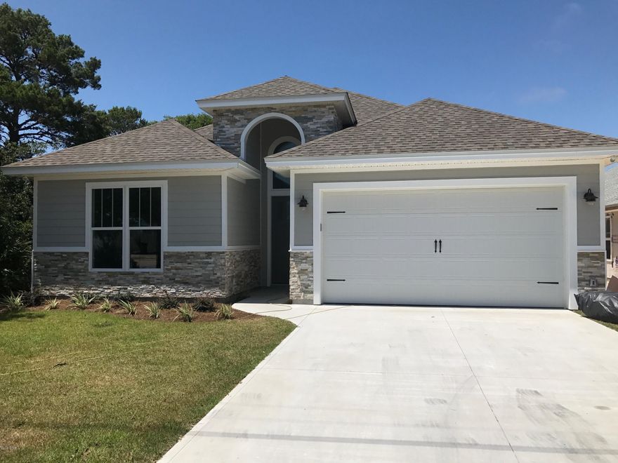 This Home is the best looking home built on the west on the beach today! You will not find a higher quality home in this price range, 10 foot ceilings, 18 foot foyer, 8 foot doors, custom cabinets, granite counter tops, the highest quality materials through out this home. Oversized Laundry Room.  Master Bedroom has ''his'' & ''her'' closets