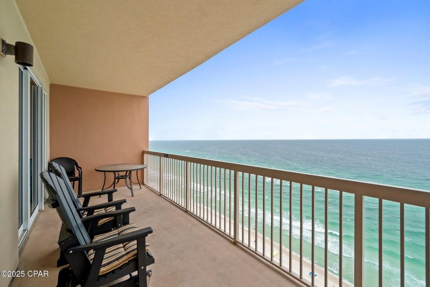 CURRENTLY UNDER CONTRACT, SELLER WILL CONSIDER BACKUP OFFERS.

Gulf-Front Gem with an additional storage closet at Sunrise Beach - Unit 2210

Welcome to your coastal retreat in the sky! This beautifully updated 1,242 sq ft condo in Sunrise Beach offers breathtaking views of the Gulf from both the living area and the Gulf-side master bedroom, which features private balcony access, a spacious ensuite bathroom, and a walk-in closet. 

The versatile bunk room includes built-in beds large enough for adults—perfect for guests or extra family members. Enjoy updated flooring in the living room and bedrooms, coastal shiplap accents, a stylish tile backsplash, stainless steel appliances, and a breakfast bar ideal for casual dining. Soak in the natural light and Gulf breeze throughout the space. The additional storage closet adds conveniance and additional storage. 

Convenient under-building parking eliminates the need for long walks over the overpass. Resort-style amenities include two Gulf-front pools, a hot tub, spacious sundeck, splash pad, large fitness center, an on-site café, and more!

Located in the heart of Panama City Beach, you're just moments away from Pier Park, top dining, and local attractions. Whether you're looking for a personal beach escape or a high-demand investment property, this condo has it all.