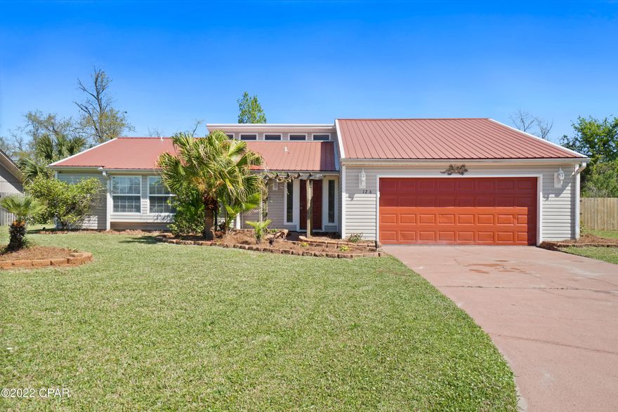 Check out this well maintained, 4 bedroom, 2 bath, pool home in the popular Derby Woods Subdivision. The exterior of this home features plenty of yard space, an attached 2 car garage as well as a detached 2 car garage/workshop in the back yard, gorgeous landscaping with several citrus trees including lemons, oranges, grapefruit, and more, a well pump for the irrigation system so that you can maintain this gorgeous property without breaking your bank account, a beautiful saltwater pool with 2 rock fountains that will make naps by the pool your new favorite weekend hobby (pool resurfaced 2018, pool pump replaced 2021), a huge screened in patio that is sure to accommodate all your friends and family whether rain or shine, plus more. The interior features a large, open great room and kitchen, with tall ceilings, a beautiful, updated kitchen with tons of cabinet and counter space, a separate formal dining area for holiday dinners, a large laundry room located away from the bedrooms so that you can do laundry while you sleep peacefully at night and more. Call your Realtor today to see this great home.