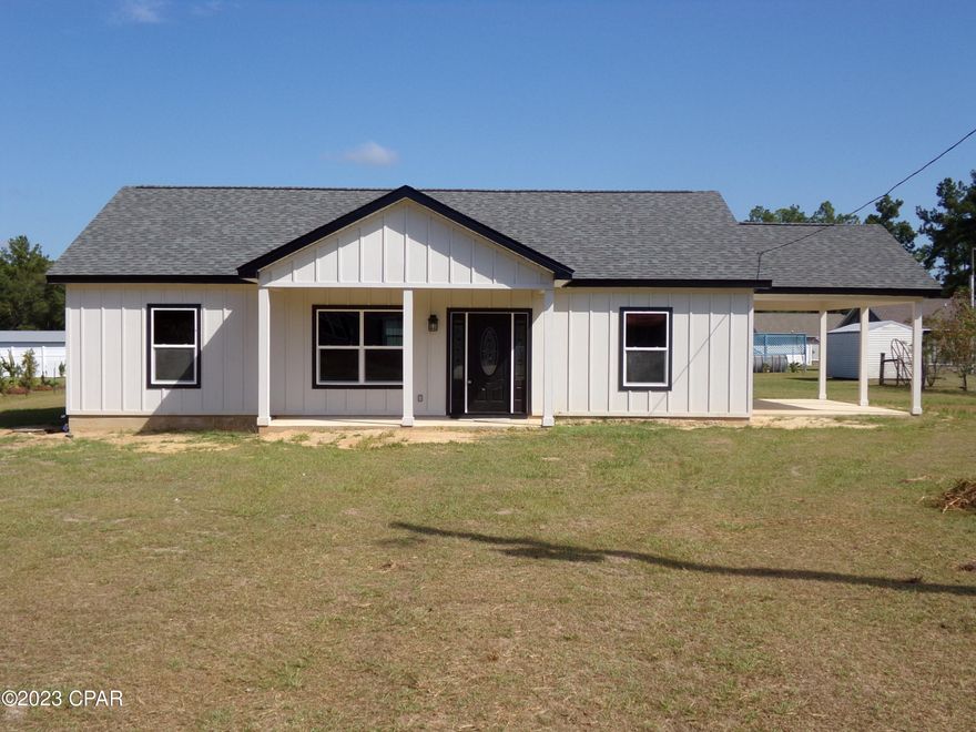 Welcome to your perfect family oasis! This stunning 3-bedroom, 2-bathroom new construction home is ready to make memories with you. Spend evenings sipping lemonade on the inviting rocking chair front porch, or entertain effortlessly in this phenomenal kitchen equipped with stainless steel appliances. The bedrooms are spacious and the bathrooms are incredible. Your vehicle will even stay protected from the weather year-round with the attached carport! You just can't beat this beautiful home, nestled in a peaceful neighborhood, conveniently located near schools and shopping. Don't miss out on the opportunity to make this brand-new house your forever home!
*All measurements are approximate. Verify if important.