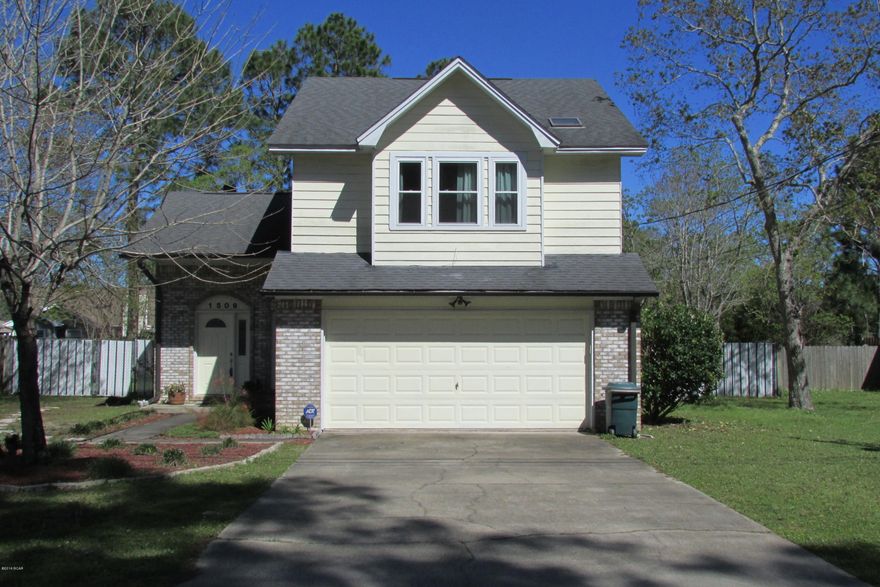 JUST REDUCED!! HOME INSPECTION DONE JULY 2016, ALL REPAIRS ARE DONE!!Great 3 bedroom 2 bath home centrally located and just minutes from Tyndall AFB.  As you walk inside you will immediately notice all the great upgrades which include new central A/C, efficient double pane windows, hot water heater has been replaced, new light fixtures, ceramic tile flooring and much more.  Kitchen has hardwood cabinets, new appliances and is open to the living area. All bedrooms are very spacious and bathrooms have been updated. Enjoy cooling off on those hot summer days in the gunite salt water pool or relaxing with a cold beverage under the nice covered patio, irrigation pump to maintain the lawn and save on those water bills. All ages, sizes including sq. ft. are appr