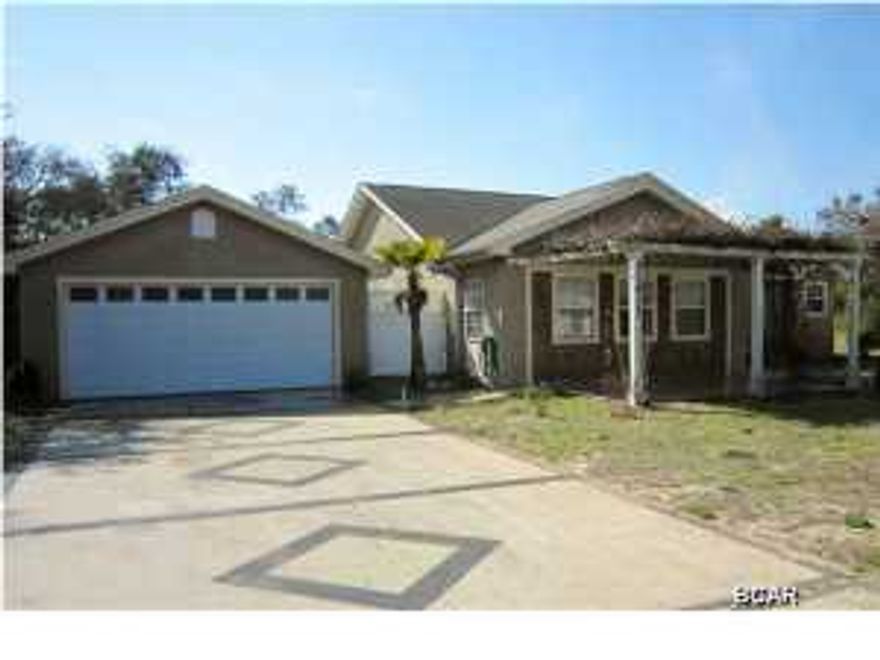 Lovely well maintained home on a DOUBLE lot in the desirable community of Riviera Beach on the far west end. Short walk or ride to the beach. Tile and laminate/bamboo flooring throughout (NO carpet). Nicely renovated kitchen with newer black appliances, backsplash, and granite countertops. Renovated master bath with river rock in laid flooring and shower. Huge storage building in back. Garage door opens in the front and to the backyard. Plenty of room for a pool. Would make a great primary or secondary home. Sold mostly furnished with a few exceptions.