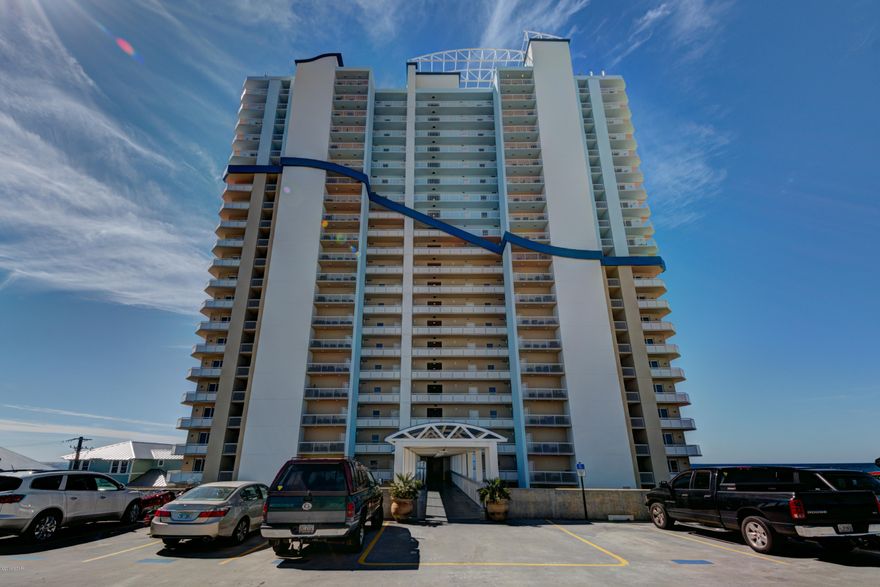 Perfect for the investor or for your personal beach home, this professionally decorated Gulf Front Seychelles condo is located on the white sands of Panama City Beach. Amazing panoramic views from this 7th story balcony shows condo is walking distance to St. Andrews State Park and Schooners.  If you are looking for an investment this unit is perfect with  an established rental history.  The unit sleeps six comfortably with a king-sized bed in the master bedroom and full bath, bunk area and queen sleeper. The second full bath and washer/dryer are off the hall. Seychelles has two pools; one that is heated (October to March) with a fountain and another pool with a hot tub for relaxing after a fun day at the beach. Please give us a call today for your private showing!