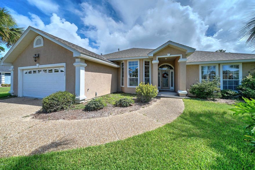 OPEN HOUSE! Wednesday Aug 5th 12-2. A fantastic family home in desirable Palm Bay!  Newer roof, new fence, 4 bedrooms and 2.5 bath, with screened in pool and a huge back yard!  This single story home is easy living with an open floor plan.  Enjoy relaxing in the Florida room that opens to your screened in pool.  Beyond your pool and patio area, you have one of the largest yards in all of Palm Bay - great for entertaining or playing sports, or whatever you can imagine.  This home is in the area of Palm Bay with no HOA.  Palm Bay is a desirable and popular neighborhood near the beach and close to St Andrews State Park. If you work at Naval Support Activity, you are about 5 minutes to work. Great restaurants and shopping also nearby.  Call today!