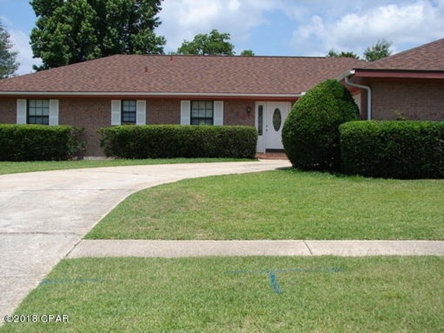 Available Now: Home located in Callaway close to Tyndall AFB. This home includes a formal living room with a fireplace, breakfast bar, hardwood, tile and carpet flooring, 2 car garage, and a large fenced in yard with an in-ground swimming pool. Pool service and lawn maintenance included in rent. Half off SD for active military.



*All pets are part of the application process and subject to homeowner approval



All measurements are approximate