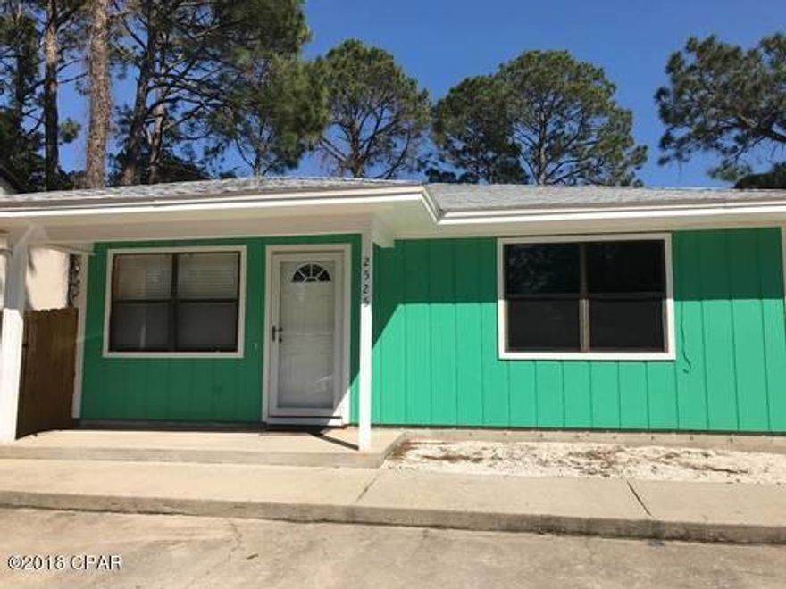 This is a great investment opportunity located off of Thomas drive, close to the Navy Base, Beaches, restaurants and shopping, Each side f this duplex features two bedrooms and 1 bath, ceramic tile in the kitchen and baths, newer carpet in the bedrooms and a fresh coat of paint inside and out.  Newer roof, newer A/C and new septic system makes this an investors dream.  Great rental history and all units are under current leases. If you are looking for a low maintenance investment, make your appointment now.  Tenants are staying. Call listing agent for showing instructions