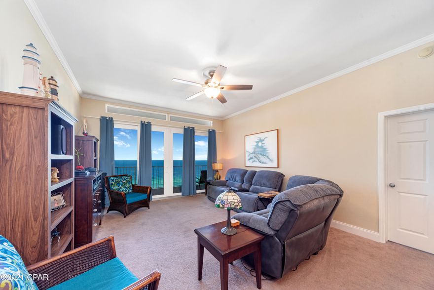 Welcome to Laketown Wharf, Penthouse Unit #2022! This two-bedroom, gulf-view condo was not rented by the current owners but comes fully furnished, ready to be enjoyed as a rental investment or a second home. Two bedroom, gulf-view units are projected to produce $36K - $40K in annual gross rental production. From the 20th floor, the view of the gulf is truly outstanding, and the high ceilings give the unit a grand feel. The owners recently added new appliances, hot water heater, and have painted most of the condo. This is currently the only penthouse listed at Laketown, so schedule your appointment to see it before it's gone! As you enter the unit, you will find the guest hallway that includes the guest bedroom, private bunk room, and guest bath. On the southside of the unit, you will find the open-concept kitchen and living area. Not to mention central views of the Gulf of Mexico and balcony access thru the reinforced sliding doors. Off of the living area, you will find the master bedroom with gulf views and egress to the balcony. The spacious master bath includes dual vanities, granite countertops, a walk-in shower, and a garden tub.

The Laketown Wharf Resort has many amenities that will be enjoyed by everyone. There is private beach access located across the street, next to Pineapple Willy's. There are several public beach accesses across from the eastern portion of the resort. Laketown has five resort style pools, including a seasonally-heated, rooftop pool and childrens' pool area. On the 3rd floor you will find the two-story fitness center and the putting green with fantastic views of the gulf. To the north side of the property, you will find 52,000 sqft. of lakefront boardwalk where you can watch the nightly fountain-lightshow. On the ground level, you will find various dining and shopping opportunities. Also, the resort is centrally located with countless amenities and attractions located around South Thomas Drive and Front Beach Road. Laketown Wharf is one of the best values for a beach condo in all of Panama City Beach, if not the entire country. Call to book your appointment to view this property today.