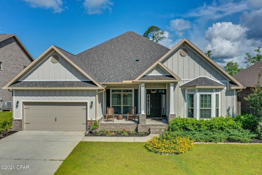 Welcome to the Fanning Bayou Community. A natural and secluded private subdivision. Described as a oasis by residents.  At the very first round about you will see the gated pool house with shaded lounge areas and grilling station for family events.  This is a beautiful 5 Bedroom, 3 bath home with 3000+ square feet of living space.  Large family room featuring, crown molding,  recessed ceiling.  Study/home office space, and formal dining area. Open kitchen equipped with appliances, and features island breakfast bar, pantry. Spacious master bedroom, and bath, plus walk- closet.  Patio area for outdoor entertaining, fenced back yard. Call today for a private viewing.  A must see! Measurements taken from builders plan. Not available to show until June 12th. Pet allowed upon approval.