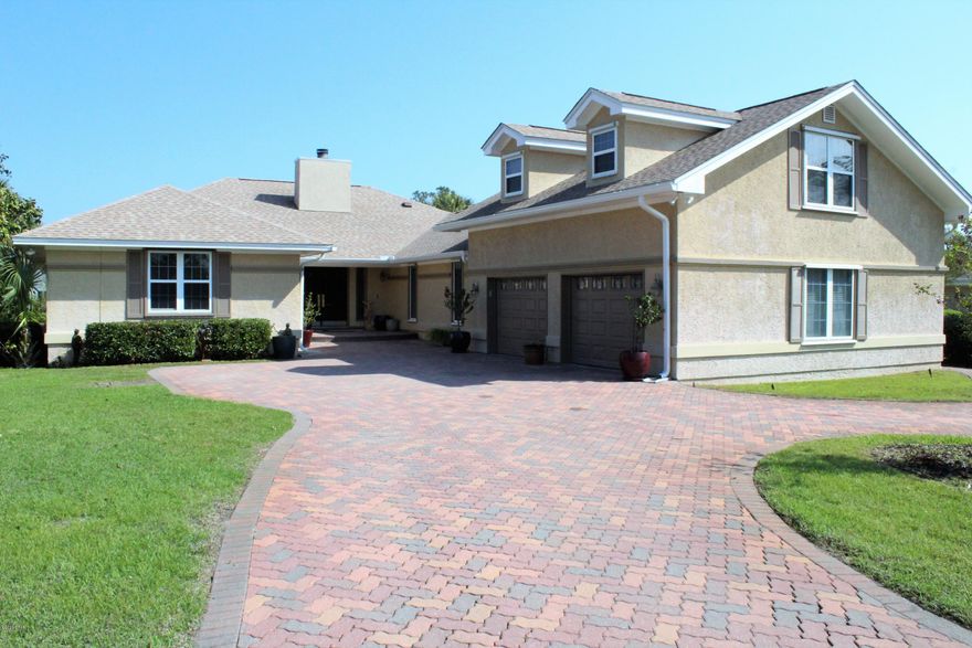 'CURRENTLY UNDER CONTRACT, SELLER ACCEPTING BACKUP OFFERS' Beautiful Canal Front Home with Newer Roof. Check out the Amazing Newer outdoor kitchen great for entertaing.  This home is a perfect family home that is open, bright and spacious. Vaulted Great Room overlooking pool area and canal. Spacious Eat In Kitchen with Built In Breakfast  Nook, Separate Dining Room.  Luxury Main Floor Master Bedroom Suite with walk-in closet. Master Bath has double sink, spa tub, walk in shower.  Spacious pool with newer deck This home is set up great for family/friends entertaining.  Newer Porcelain Tile Flooring in Entry Foyer, Great Room, Master Bedroom, Dining Room Kitchen, Breakfast Area, Game Room and Laundry Room. Freshly Pointed Interior and MUCH MUCH MORE!! Come and See...measurements are approxim