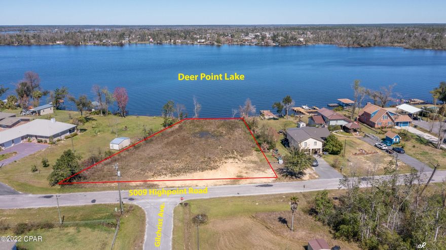 Seller is including 3500 sq ft house plans that are permitted and ready to build RARE opportunity to own a just under one acre LOT on beautiful Deer Point Lake. Surrounding area is developing fast! High Point Park right down the street has two boat ramps or build your own dock with about 100ft of lake frontage. Do not miss out!