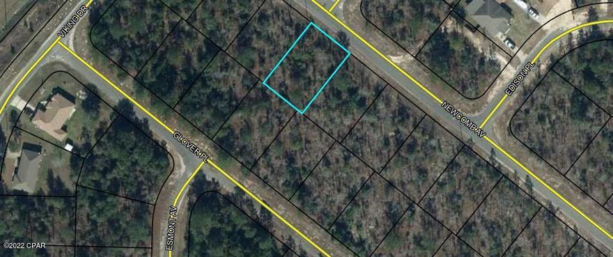 Building lot in Sunny Hills. Lot backs up to a greenbelt area. This community features a popular and affordable 18 hole public gold course and many fine fishing lakes. Located 25 miles north of Panama City and 18 miles south of Chipley. Great opportunity to invest in the future of the Florida Panhandle