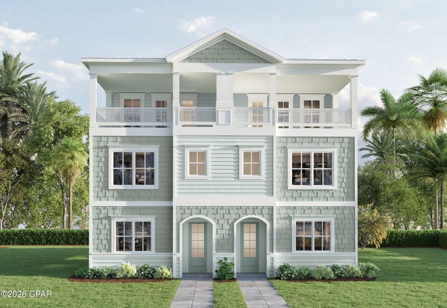 NO RENTAL RESTRICTIONS!!! 
This limited collection of vacation homes offers an exceptional opportunity to own in one of the area's most sought-after locations — literally across the street from the sugar-white sands and shimmering Gulf waters.
This home showcases spacious, open-concept designs with 4 bedrooms, 4.5 baths, and a bunk room. Enjoy high-end finishes, stylish coastal architecture, and your own private pool — the ultimate spot for relaxing or entertaining after a day at the beach. Expansive covered porches invite you to take in stunning sunrises and sunsets in true coastal style. Close to popular restaurants (walk to Schooner's), shops, golf courses, and water activities, this community also offers convenient access to Panama City proper and the Northwest Florida Beaches International Airport.