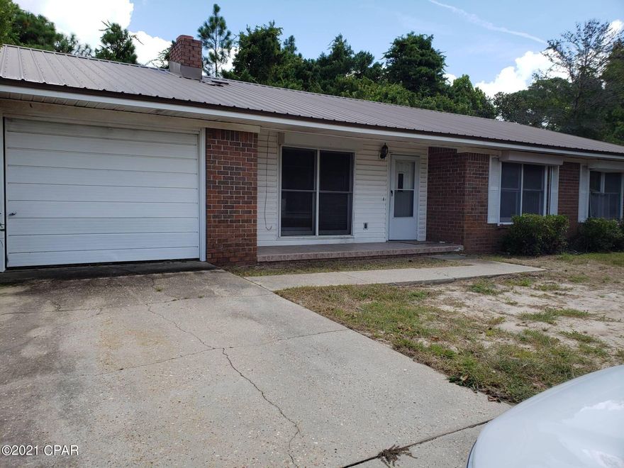Welcome to this charming brick home in Panama City Beach, FL! This spacious 3-bedroom, 2-bathroom house boasts a cozy fireplace, convenient laundry room, and ceiling fans. Enjoy the Florida sunshine on the back deck or relax on the covered front patio. With a large partially fenced lot and easy access to everything PCB has to offer, this home is perfect for those looking for a comfortable and convenient living space. Plus, keep your car protected in the 1-car garage/utility space. Don't miss out on this fantastic opportunity to make this house your new home!

*ALL pets are subject to owner approval & non-refundable fees; Small Pets <25lb ONLY*