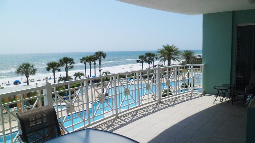 PARADISE awaits you in this one of a kind 2 bedroom 2 bath condo at the fabulous En Soleil Beach Resort. Almost 1700 square feet of absolute luxury. Gulf front views from every room in the condo.. New hv/ac, water heater appliances, ceiling fans accompany this incredible unit.  Enjoy the beautiful pools, hot tubs, fitness center and so much more.. Never subject yourself to inclement weather as you park underneath the building, come up the elevator and land in an enclosed apartment like foyer setting... Decor is top notch.. Must see to believe.2017 rental income over $56,000.