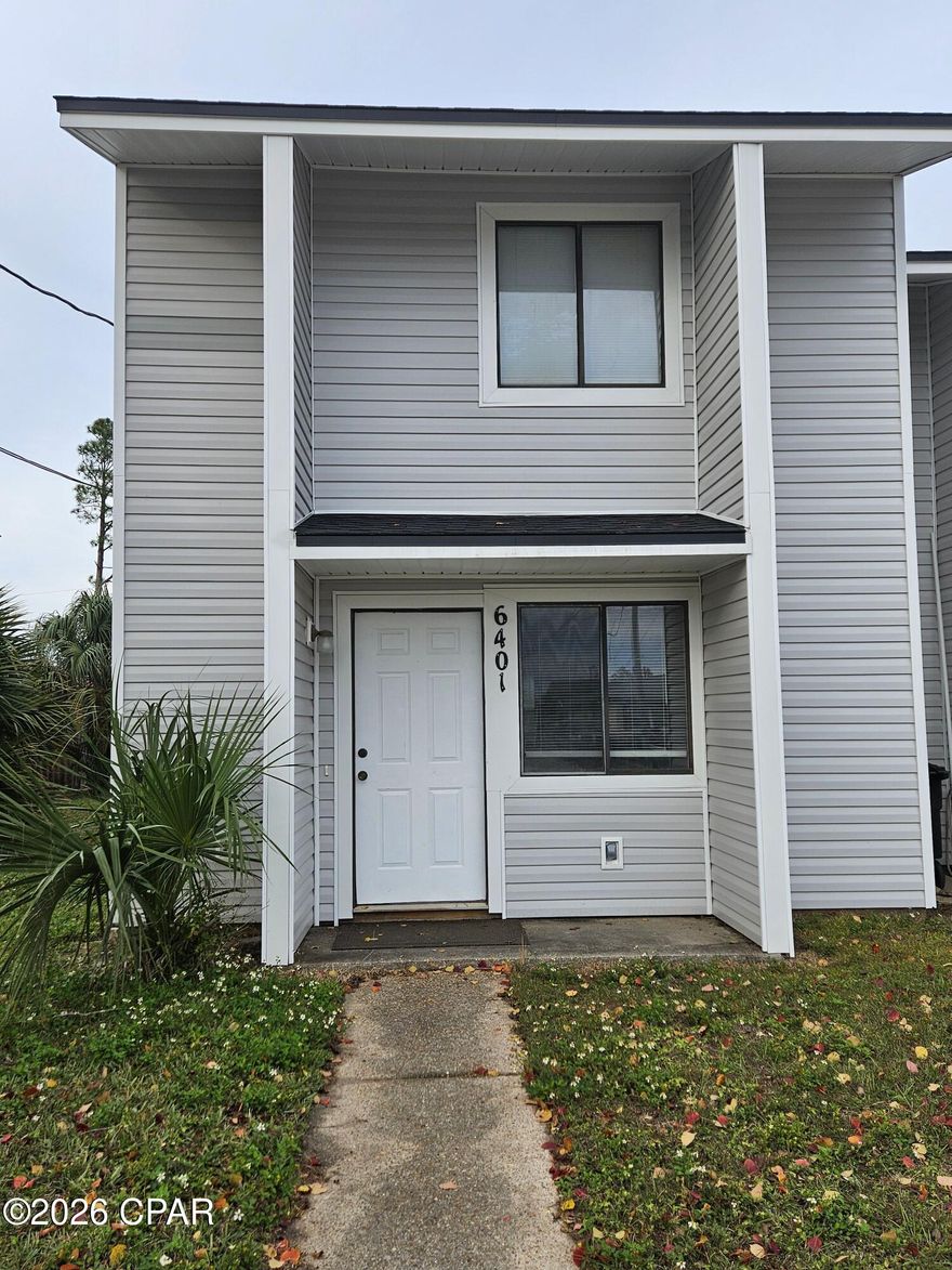 Welcome to this efficient townhome convenient to Tyndall AFB, located in Callaway, FL!

This home boasts two generously sized bedrooms and 1.5 bathrooms, perfect for those who value comfort and space. The kitchen is a standout feature, complete with a breakfast bar for those leisurely mornings. The home is also equipped with a ceiling fan for those warmer days!

The covered front entry adds a touch of elegance and provides a warm welcome to all who visit. The partially fenced shared backyard offers a great space for outdoor activities!

Additionally, the home includes a laundry/mudroom, adding to its practicality and convenience!

------------------------------------------------------------

*SPECIAL: 1/2 OFF 1st Month's Rent!*
also...
*1/2 OFF Security Deposit for Active-Duty Military!!*

*Pest Control & Lawncare Included!*

*NO PETS*

*Owner will consider Section 8.*