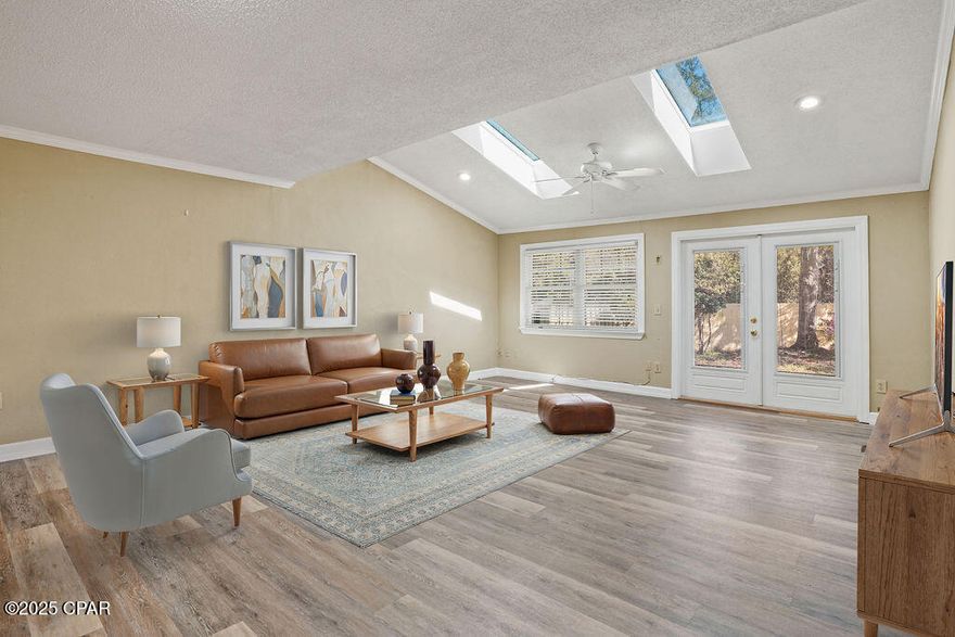 $50.00 monthly pet rent. First and last month rent plus $1,000 deposit due prior to move in. 

Check out this Charming & Spacious 1-Story Townhome in the highly desirable Delwood Estates Community. This renovated townhome is conveniently situated between W 23rd St and W 15th, within walking distance to Northside Elementary, and very close to shopping, restaurants, night life, and hospitals. Less than 10 miles from Rick Seltzer Park and Navy Base in PCB and 13 miles from Tyndall Air Force Base. The complex offers a community pool, tennis courts, lots of greenspace, and a community room for events by the pool. 

Discover the perfect blend of comfort and convenience in this 1,671 sq. ft. heated and cooled townhome. This beautifully designed one-story home offers a seamless flow from room to room, enhancing both functionality and style with generous living spaces that will cater to all your needs including family gatherings. The large bedrooms provide plenty of space to relax and will accommodate all your bedroom furniture with ease. The living and dining area features a semi open floor plan with the kitchen tucked away and out of public view which is perfect for messy chefs. This quaint kitchen features lots of counterspace and cabinet storage and there is additional storage in the laundry area that is right off the kitchen away from the bedrooms so you can do laundry day or night without listening to the tumbling of the dryer. The back open patio is a great place for barbecues and this unit has the added bonus of a fence for your furry friends as well as a 10x8 storage enclosed storage area.