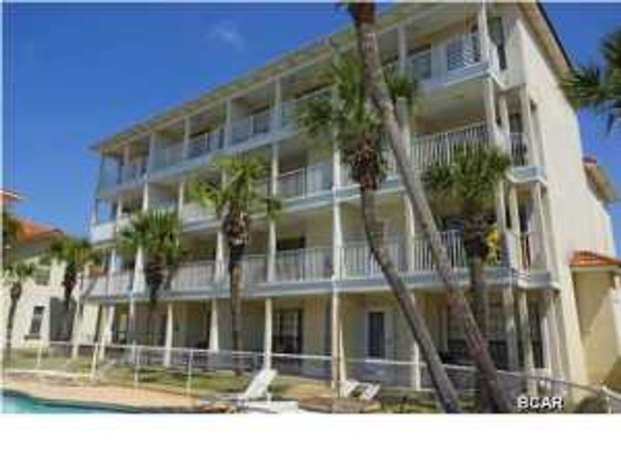 LOCATION LOCATION LOCATION!!!! Beautiful, Large Kitchen Has one full bath and a half bath, One bedroom with bunks, Sleeps six. Beautiful Balcony overlooks the pool. The light pours into this Unit. Has been well maintained and turn key ready. It is located at the front of the complex so it is a quick short walk to the beach and overlooks the front pool. Lots of storage, owners closet, walk in closet. Unit is currently on rental program with Counts Rental. This would make a great vacation home, investment, or both. Ton's of amenities which include 4 pools, kiddie pool, tennis, clubhouse and big hot tub. New a/c unit. Age, sq. ft., and all measurements are approximate. Horizon South is close to Pier Park, Northwest Florida Beaches International Airport, 30A, Lake Powell, Destin,