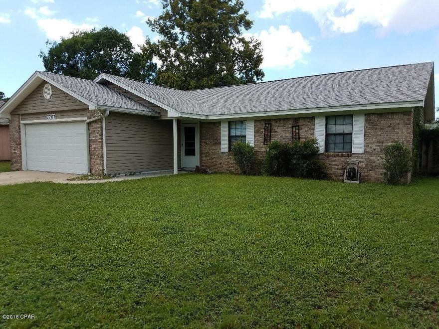 Great home in popular subdivision, Callaway Forest.  Kitchen/dining has lots of maple cabinetry with slide out shelves and pantry with plenty of corian countertops. Open living room and spacious bedrooms. Move in ready very clean home. Close to shopping and Tyndall AFB. Roof only 3 years old. Measurements estimated only.